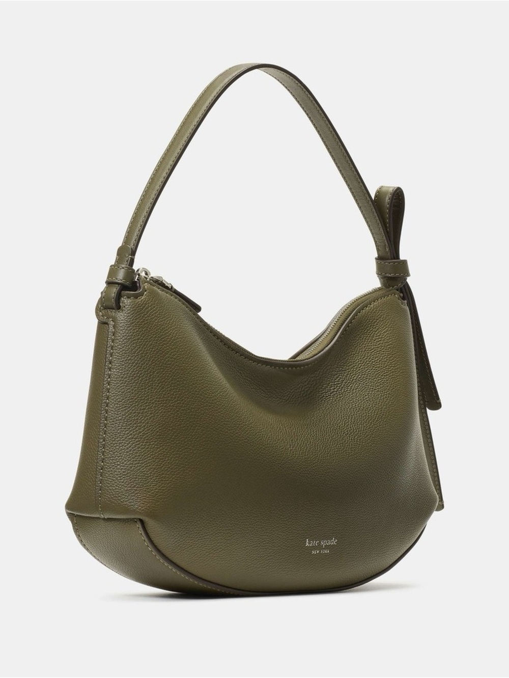 kate spade Olive Green Leather Shoulder Bag